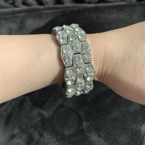 Bling shiny expandable bracelet